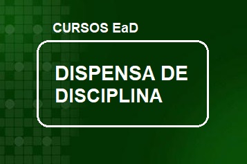 dispensa de disciplina