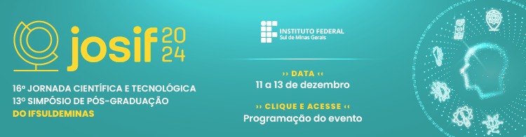 Na próxima semana tem Josif 2024! Confira a programação aqui!