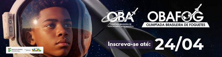Inscrições abertas para as Olimpíadas de Astronomia e de Foguetes