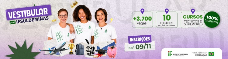 Mais de 3700 vagas em cursos técnicos e superiores pra você!