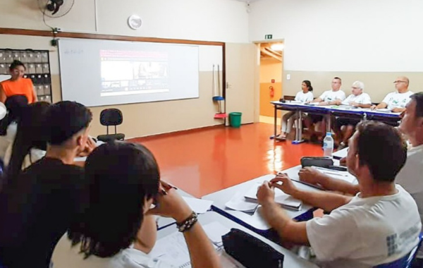 Aulão profissional inspira alunos