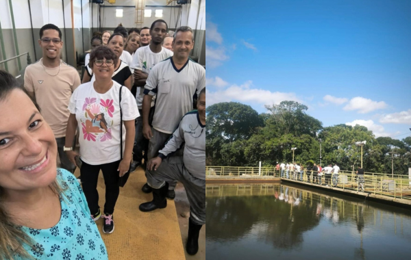 Visita técnica em tratamento de águas