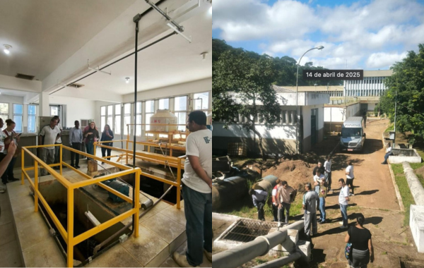 Visita técnica em tratamento de águas