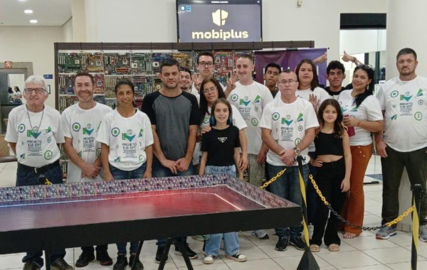 Alunos do curso de Instalador de Sistemas Eletrônicos de
                        Segurança participam da feira tecnológica do Inatel