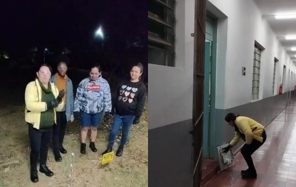 Estudantes de Paraguaçu aplicam conhecimentos profissionais e instalam cerca de proteção elétrica