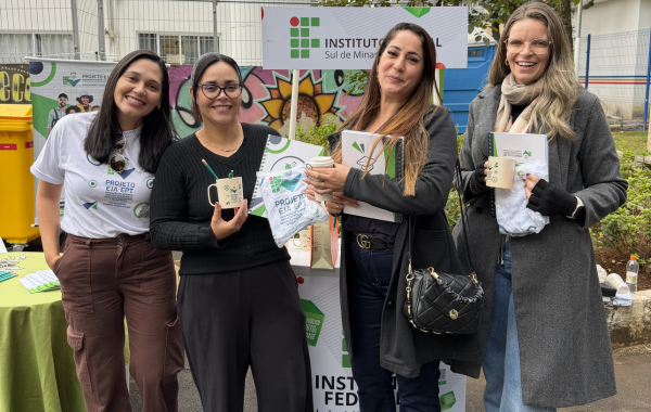 Projeto EJA-EPT participa de ação comunitária em Pouso Alegre