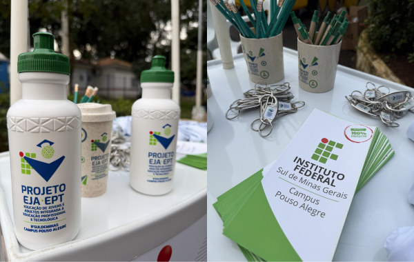 Projeto EJA-EPT participa de ação comunitária em Pouso Alegre