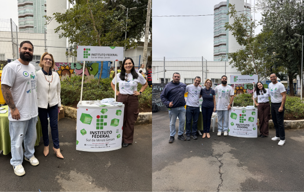 Projeto EJA-EPT participa de ação comunitária em Pouso Alegre