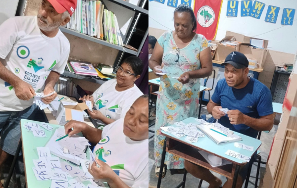 Turma de Alfabetização da EJA em Campo do Meio simboliza novos começos por
meio da educação