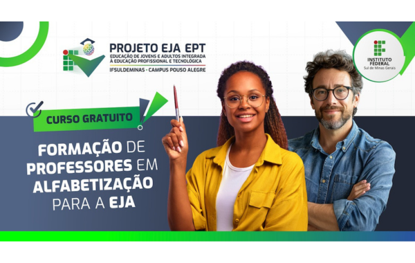 Campus Pouso Alegre abre 440 vagas para curso de formação de professores da EJA