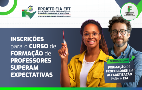 Curso de formação de professores supera expectativas e recebe mais de 1.200 inscrições