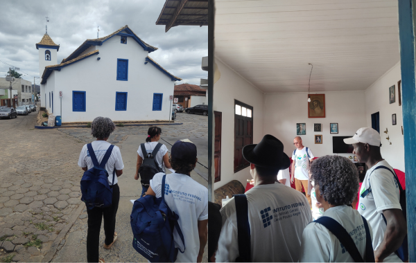 Visita técnica pela cidade de Minas Novas